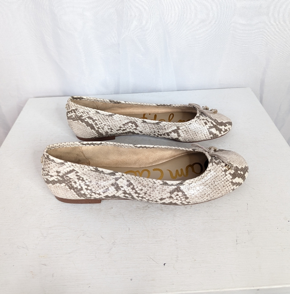 Sam Edelman Flora Snakeskin Python Embossed Faux … - image 2